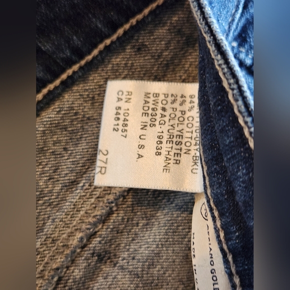 AG Adriano Goldschmeid Stilt Cigarette Jean | Size 27 | Like New - Picture 10 of 14